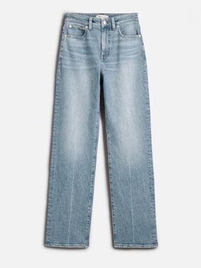 Madewell Curvy 90s Straight Jeans Petite 28P Rondell Wash High Rise